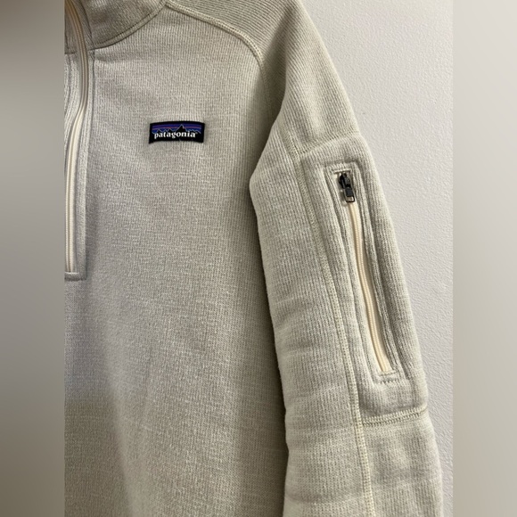 PATAGONIA Womens Better Sweater 1/4 Zip Pelican OO. - Picture 4 of 11